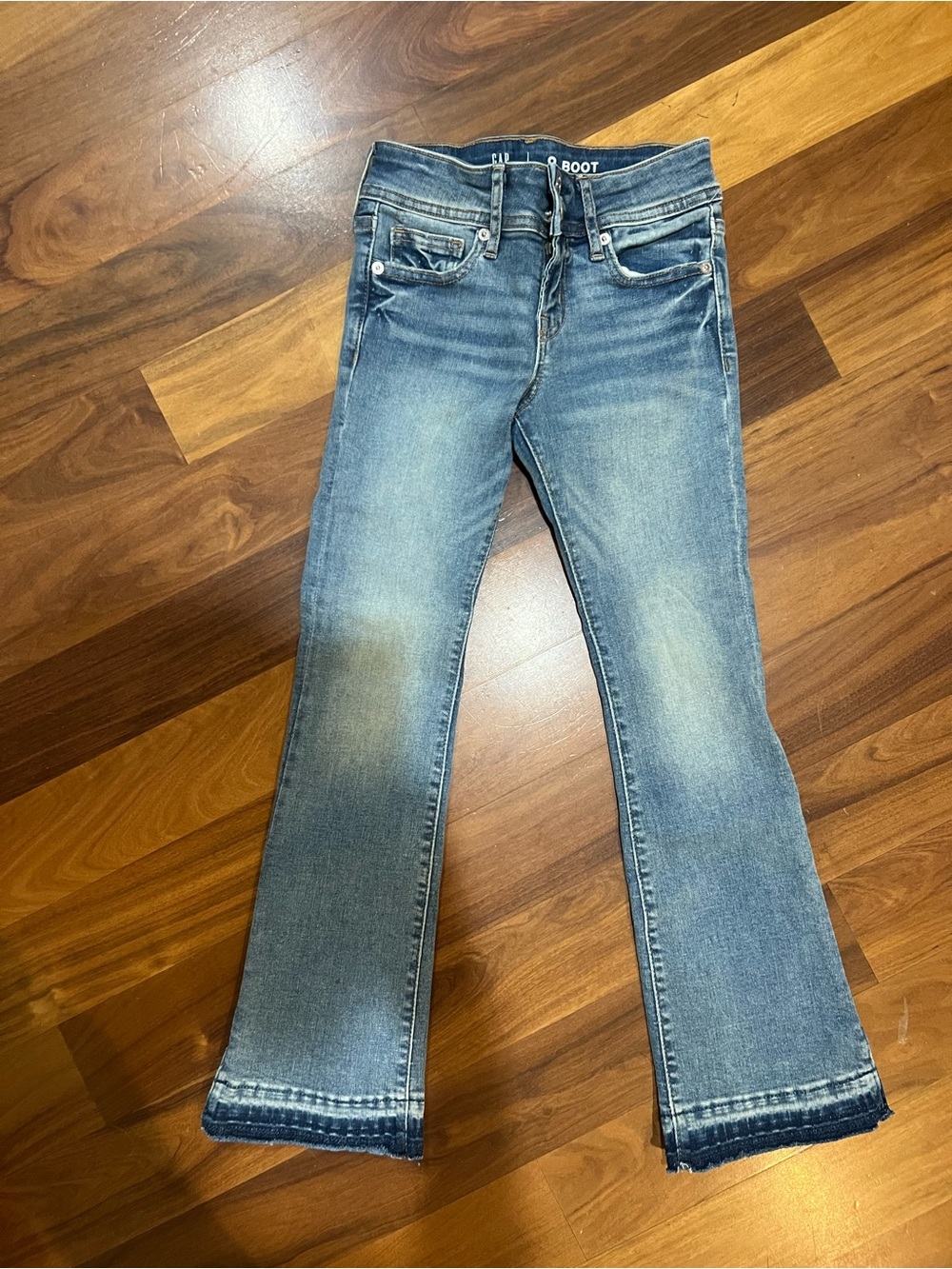 GAP Kids Medium Blue Bootcut Jeans